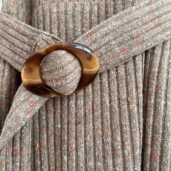 Majorelle Luis Midi Sweater Dress in Mocha Brown - Picture 5 of 5